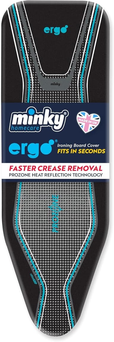 Minky Ergo Extra Thick Elasticated Replacement Ironing Board Cover - Amazon