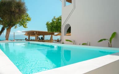27 Aug - 3 Sep, 7 nights at Newquay Beach Club Kavos, Corfu, Greece flights from Edinburgh based on 2 adults (£215pp) hand luggage - On The Beach