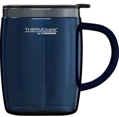 Thermos Translucent Desk Mug, Stainless Steel, Blue 450ml - Amazon
