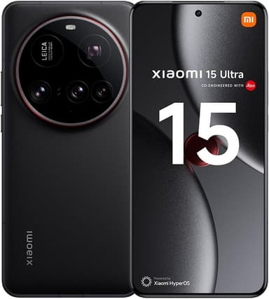 Xiaomi 15 Ultra Smartphone, 16GB 512GB, 100mm Leica 200MP super telephoto, 5410mAh Black / £719.10 With Student Discount - Xiaomi