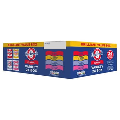 Seabrook Crisps Variety x24 Box - Ocado