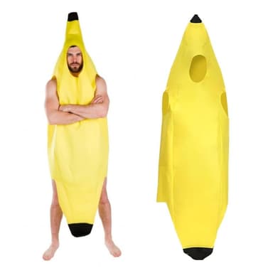 Adult Fancy Dress Banana Costume - Sold by JIEYFC FBA - Amazon