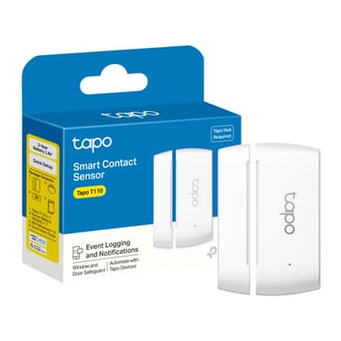 Tapo T110 Smart Door Alarm, Window Door Alarm Sensor with Real-Time Monitoring, Instant Notifications - £11.39 S&S - Amazon