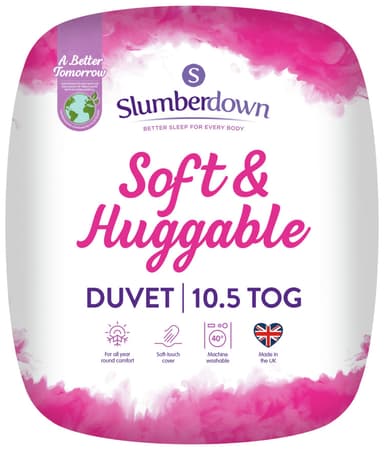 Slumberdown Soft & Huggable 10.5 Tog Duvet - Single - Free C&C - Argos