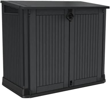 Keter Store It Out Midi 880L Garden Storage Box - Graphite - Instore Cribbs Causeway - Morrisons