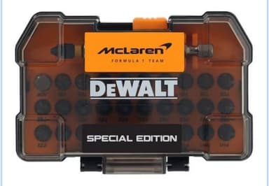 DEWALT McLaren F1 Team Special Edition 32 Piece Screwdriving Set DT70901T-QZ @ HGV Direct - HGV Direct