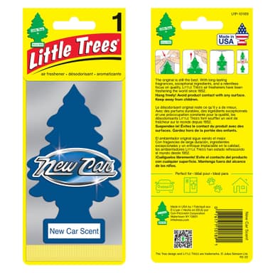Little Trees Air Freshener, New Car Fragrance, Blue - Amazon
