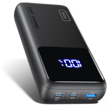INIU Laptop Power Bank, Compact 25000mAh 100W Fast Charging Battery Pack 3-Output Fast Charging - Amazon