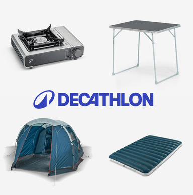 Decathlon Camping Gear Mix & Match Sale - Buy Any 3 Get 10% Off / Buy 4 Get 15% Off - Over 500 Items Including Tents - Decathlon