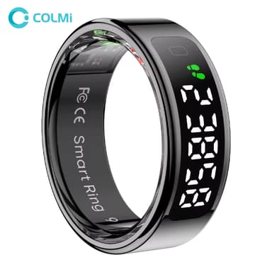 2025 COLMI R12 Smart Ring with Display Screen and Touch, Wireless Charging, Health Manager at ColMi official store Store - AliExpress