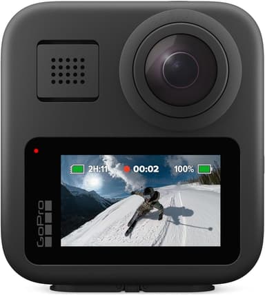GoPro Max - Traditional Waterproof 360+ Action Camera with Spherical Touch Screen 5.6K30 HD Video 16.6MP 360 Photos - Amazon