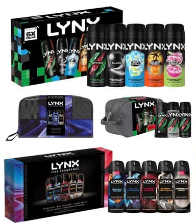 50% off Lynx gift sets, Africa spray socks/Duo £4.50 /Active washbag £7 /Trio £7/Africa Washbag £8.75 /fragrance set £12 + More (£1.50 C&C) - Boots