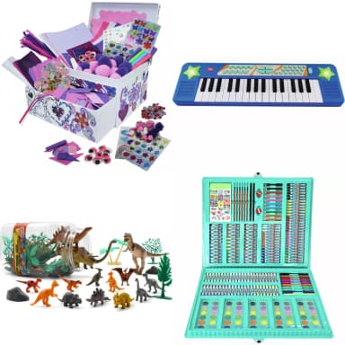 3 x £20 Toys eg Chad Valley 1000 Pcs Sparkle Box / 250 Piece Super Art Set / Potato Head Toys / Joie Mini Dolls Pushchair + More Free C&C - Argos