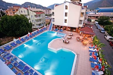 7 Nights Family Holiday for 2 Adults & 2 Children to Turkey - Candan Apartments Marmaris, 1 Bed Apt from Aberdeen 13 Aug (Full Tui Package) - Holiday Hypermarket