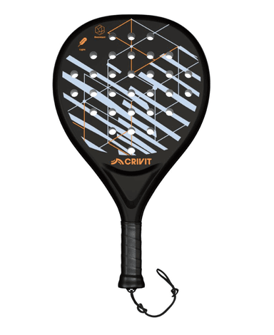 Crivit Padel Racket with Blue & Orange Pattern - Lidl