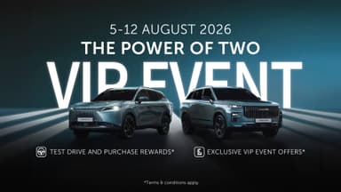 Test Drive A OMODA or JAECOO For Rewards E.g. 12 Free IMO “Car Wash 3 Triple Foam / 4 Free Cinema Vouchers - IMO Car Wash