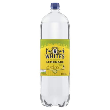 R Whites Premium Lemonade, 2L (80p - 95p With Voucher + S&S) 4 for £3.80 (£3.15 Max S&S) - Amazon
