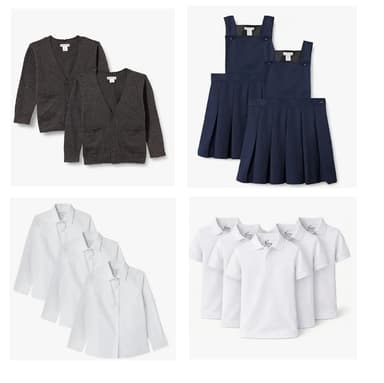 Amazon Essentials Schools Uniforms, Shirts, Skirts, Trousers Shorts Etc - Amazon