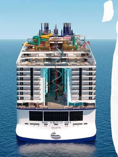 Fly, Cruise & Stay | 7 Night NEW MSC World Asia Cruise & 1 Night Barcelona Stay | LGW Flights Inc | Inside Cabin | 2 Adults | 28 Jan 2027 - Seascanner