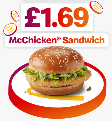 McChicken Sandwich - via McDonald's App - Selected Accounts - McDonalds