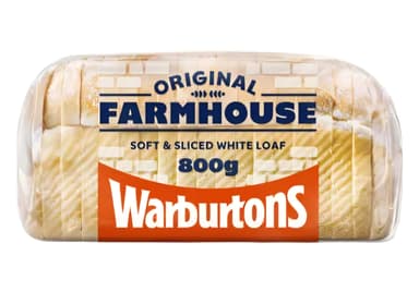 Warburtons Original Farmhouse Bread 800g - ASDA Groceries