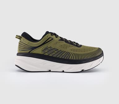 Hoka Mens Bondi 7 Running Shoes, Sizes 7-11.5 (Free Click & Collect) - Discount For Carers - Office
