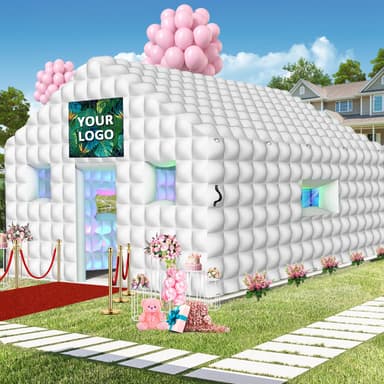 Inflatable Nightclub 20x16.8x12 Ft, Large White Inflatable Party Club Tent - Sold & fulfilled by Amazon US - Amazon