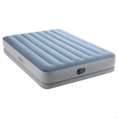 Intex Queen Dura-Beam Comfort Air Bed with Fastfill USB Pump, Inflated Size: 152 x 203 x 36 cm (64159), Black/Grey, Black/Grey - Amazon