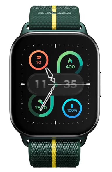 Motorola Moto Watch Fit Trekking Green 1.9" OLED 46mm Smartwatch 16-Day Battery AD360 FBA - Amazon