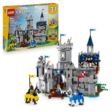LEGO Creator 3in1 Medieval Horse Knight Castle 31168 - Amazon