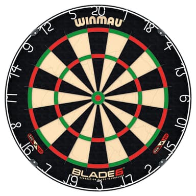 Winmau Blade 6 Dart Board | Official PDC Tournament Board - sold by WINMAU FBA - Amazon