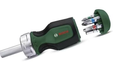 Bosch Stubby Ratchet Screwdriver with 6 Bits - Amazon