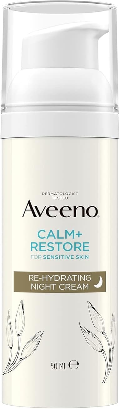 AVEENO Face CALM+RESTORE Re-Hydrating Night Cream (1 x 50ml) - Amazon