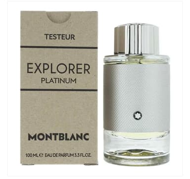 Montblanc Explorer Platinum Eau de Parfum Spray 100ml Tester - The Beauty Store