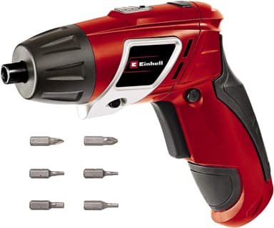 Einhell Cordless Screwdriver 3.6V, 1300 mAh, 3 Nm Torque | Pivot Joint in the Handle, LED light - Amazon
