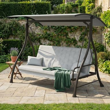 Riviera 3 Seater Combo Swingbed - Free C&C - The Range