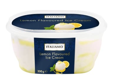 Italiamo Lemon Flavoured Ice Cream - 350ml - Lidl