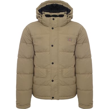 Dickies Glacier View Puffer Jacket in Beige Large/Small only - Sale Lab