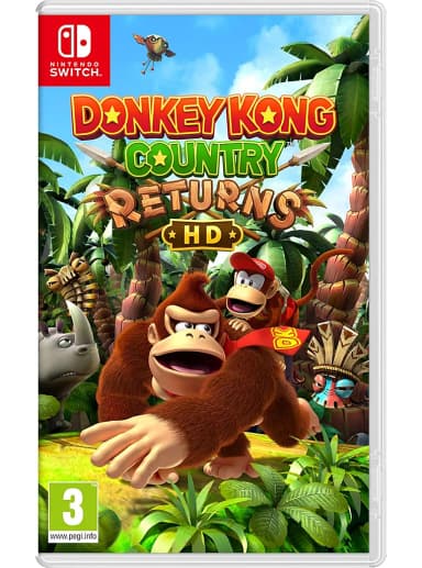 Donkey Kong Country Returns HD - Nintendo Switch Game (Discount Auto Applies at Checkout) - Free C&C - George At ASDA