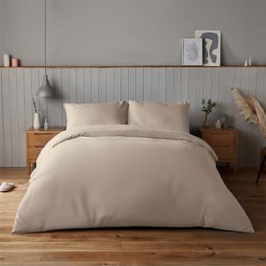 Silentnight Supersoft Duvet Set - Double, Natural - Amazon