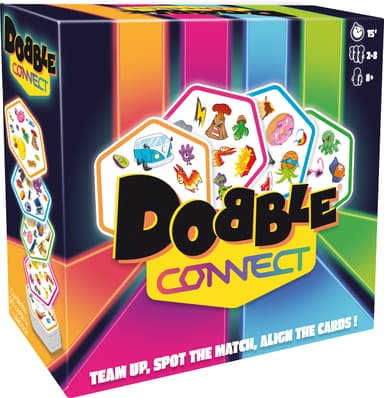 Asmodee | Dobble Connect | Fun Family Card Game | Fast-Paced Observation Game - Amazon