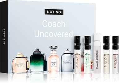 Discovery Box Notino Coach Uncovered - Platinum, Wild Rose, Dreams & Green (Eau de parfum & edt) - Notino