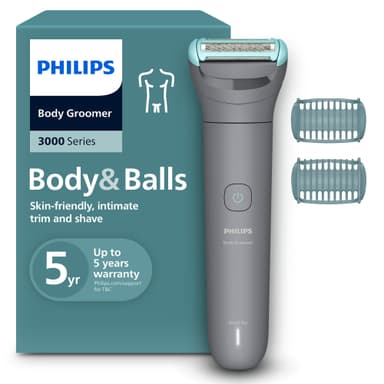 Philips Body Groomer 3000 "Body and Balls" Triple Protect Shave System - Model BG3480/15 - Amazon