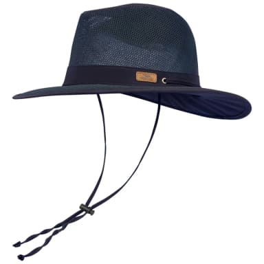 Trespass Unisex Panama Hat Classified Woven Hat with UPF 50+, Navy/ Khaki S/M & M/L - Trespass