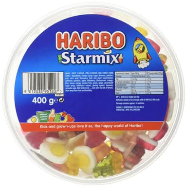 HARIBO Starmix Gummy and Foam Sweets 400g - Amazon