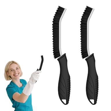 Cleangor Crevice Brush – Home Cleaning Essential (2,Black) Sold by Cleangor / FBA - Amazon