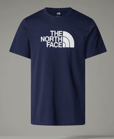 The North Face Men's Easy T-Shirt - Sizes XS - XXL - Summit Navy | Bark Mist - w/DFC Code - Free Delivery for Members (Free Sign up) - The North Face