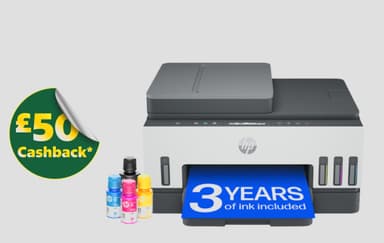 HP Smart Tank 7305 Wireless All in One Colour Printer (£93.98 after £50 cashback) Wireless All in One Colour Printer - Instore - Costco