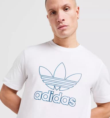 adidas Originals Outline Trefoil Men's T-Shirt (Sizes S - XL) - Free C&C - JD Sports