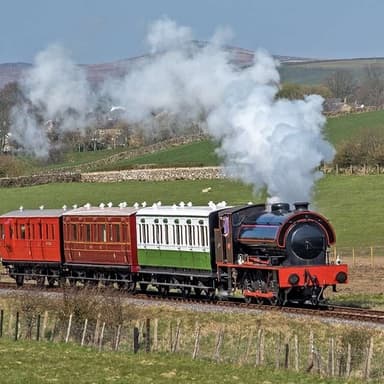 Yorkshire Dales - Steam train journey - Embsay & Bolton Abbey Steam Railway - 2 people return £14 / Family £19.50 (2a + 2c) - members - Travelzoo